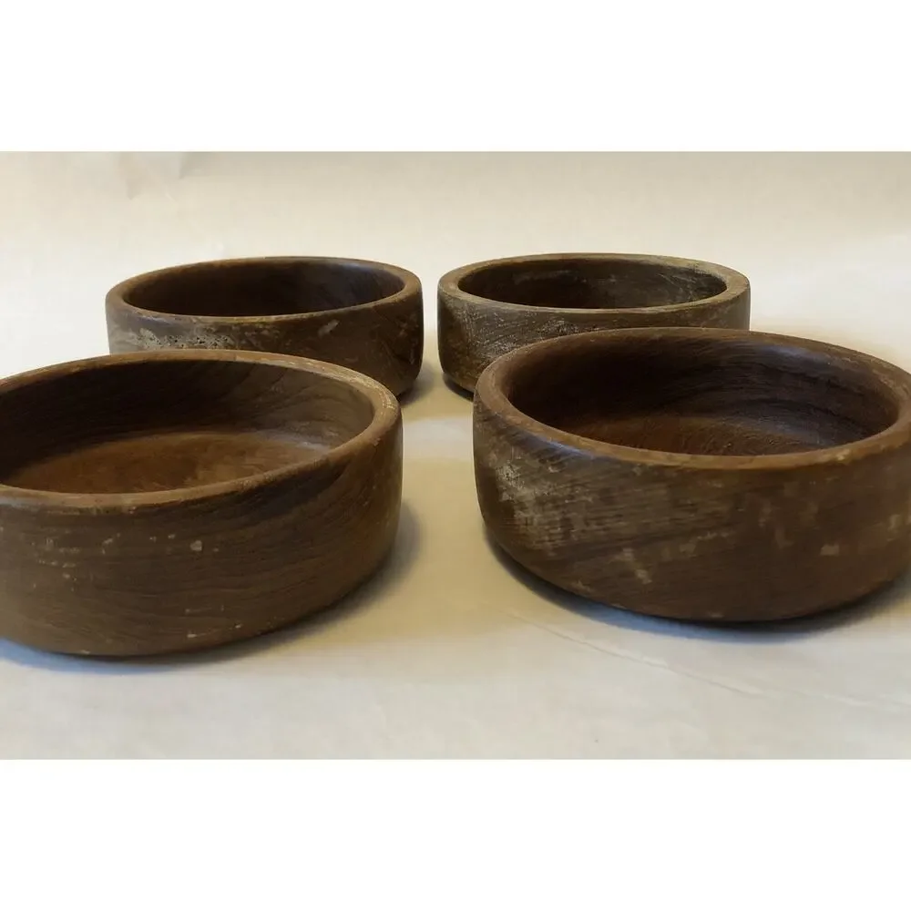 VTG Set of 4 Wooden 6